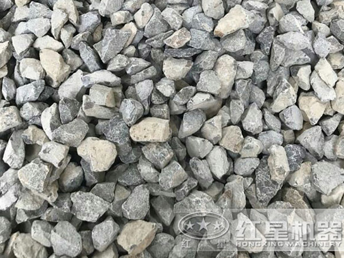 經(jīng)汽車移動打石機處理后的13石子