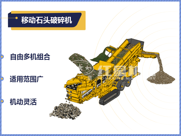 車(chē)載移動(dòng)磕石機(jī)原理