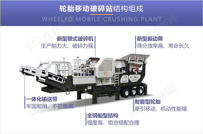 移動石子破碎機結(jié)構(gòu)組成 移動石子破碎機結(jié)構(gòu)組成