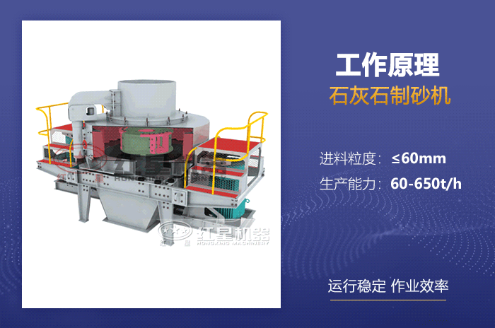 石灰石制砂機動態(tài)工作原理