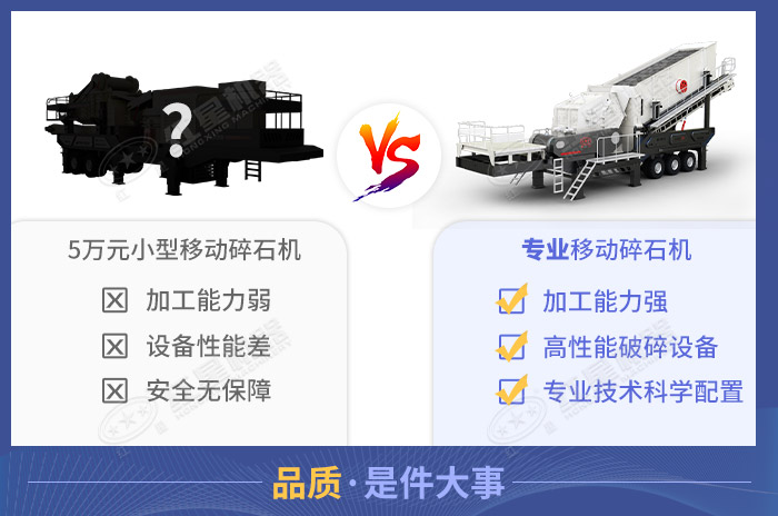 專業(yè)移動碎石機品質更高，物有所值